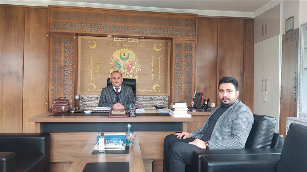 Bozkır Müftüsü Sayın Emin YÜKSEK' e Ziyaret